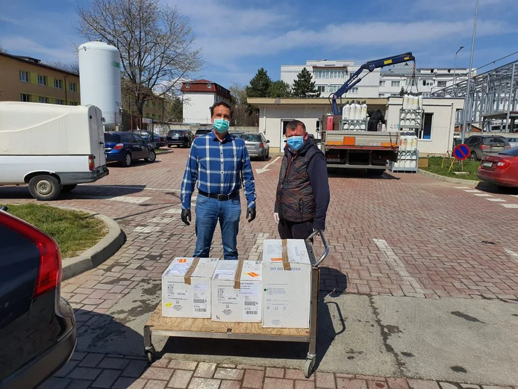 Două aparate de ventilație mecanică Crossvent 4+ pentru Spitalul Județean de Urgență Sfântul Ioan cel Nou din Suceava